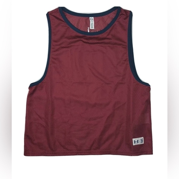 Under Armour Size Large Women’s Maroon Athletic Basketball Tank Top. New - Picture 1 of 7